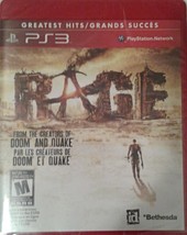 Rage: Greatest Hits. Playstation3. Sealed.Game Disc In English, French, ... - $13.71
