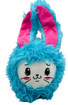 Pikmi Pops Blue Huddy Bunny Jumbo Rabbit Plush Moose WITH 2 Unopened Charms 2016 - £12.57 GBP