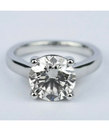 1.25Ct Round Cut White Diamond 925 Sterling Silver Solitaire Engagement ... - $99.00