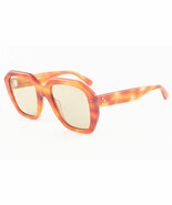 Celine CL 400451 53N Dark Havana / Green Sunglasses CL400451 53N 52mm - $331.55