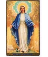 Crowning of Mary Card Convent Sacred Heart Illinois Mater Gratae 1944 WW... - $4.79