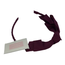 Janie and Jack Belle of the Ball Headband Burgundy/Wine Color NWT - £9.05 GBP