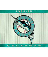 MLB Florida Marlins &#39;94 -&#39;95 Calendar for Team&#39;s 2nd Year - Pre-Owned - $4.49