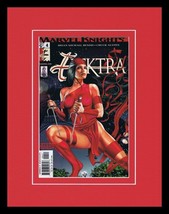 2001 Elektra #4 Marvel Comics Framed 11x14 ORIGINAL Vintage Cover Display  - £27.68 GBP