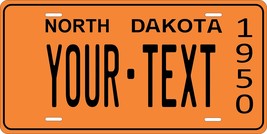 North Dakota 1950 Personalized Cutoms Novelty Tag Vehicle Car Auto License Plate - $16.75