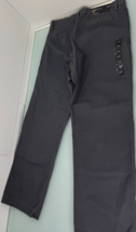 Banana Republic Dawson Men Chino Pants 34X34 Flat Front Gray New NWT - £22.96 GBP