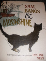 SAm, Bangs and Moonshine children&#39;s book by Evaline Ness - £3.93 GBP
