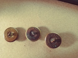 Brass Buttons 1876 New Bedford Police, Patriarchs Militant I.O.O.F and Mystery? image 5