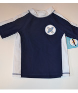 Circo Short Sleeve Boys Toddlers Swim  Shirt UPF 50+ Rash Guard Size 18M... - £10.22 GBP