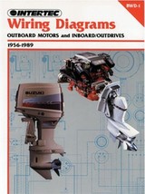 Wiring Diagrams 1956-1989 Outboard, Inboard, &amp; Stern Drive Service Repair Manual - £21.56 GBP