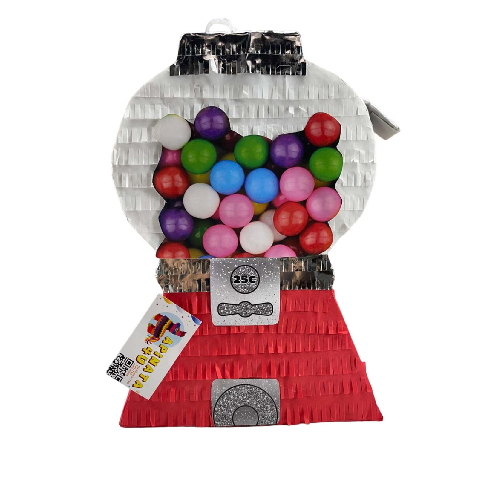Gumball Machine Pinata, Candy Themed Birthday Party Pinata, Fun Party De... - $39.99