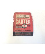 Vintage Carter Carburetor Gasket Assortment No. 212D Chrysler 1826 505 1... - $19.99