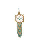 Seed Bead Sea Turtle Dream Catcher Fringe Dangle Hanging Ornament - Hand... - $26.72