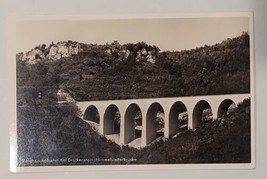 The Drachenloch Bridge A8 Motorwy RPPC Photo POSTCARD VINTAGE Metz Brothers - £9.76 GBP
