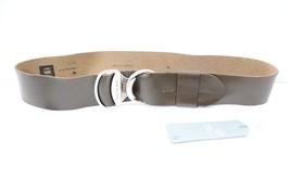 G-Star Raw Leather Women&#39;s Moss Belt DK Brown Size 85 $162 BNWT 100% Aut... - £44.37 GBP