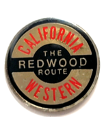 California Western Railroad Pin The Redwood Route Skunk Train Souvenir V... - $12.99