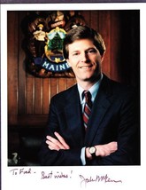 Maine Governor &amp; Congressman John &quot;Jock&quot; McKernan Signed Photo &amp; Letter - $29.75