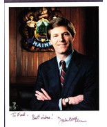 Maine Governor &amp; Congressman John &quot;Jock&quot; McKernan Signed Photo &amp; Letter - $565.45 MXN