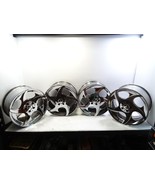 04 Mercedes R230 SL500 wheels set, 18 inch, 2304011402 2304011802 chrome - $16,550.62 MXN
