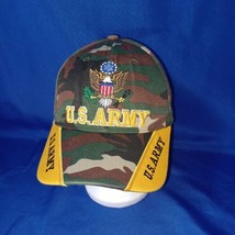 Camo U.S. Army By: Santo Cap (Adjustable Back) Baseball Cap/ Hat - £14.72 GBP