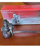 Godinger Silver Plated Snowman Candle Snuffer Christmas Holiday Collection - $14.99