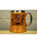 Princess House Earthenware Beer Stein Mug Made in England Drinking Poem - $18.03 CAD