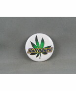 Vintage Movie Pin - Half Baked Leaf Poster Graphic - Celluloid Pin  - $19.00