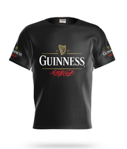 Guinness  Beer Logo Black Short Sleeve  T-Shirt Gift New Fashion  - £25.35 GBP