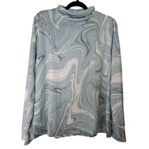 Ann Taylor Factory Shirt Womens XL Turtleneck Long Sleeve Pullover Polyester - £18.68 GBP