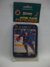 Dale Hawerchuk Buffalo Sabres NHL Hockey VTG 1992 Sealed Sew On Patch Made USA - £5.67 GBP
