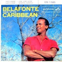 Harry Belafonte - Belafonte Sings Of The Caribb EAN U.S. 7&quot; 1957 4 Tracks Rare - £9.29 GBP