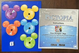 2014 Disney Pictopia Game Replacement Pieces: 5 Answer Dials Instructions + Die - £7.79 GBP