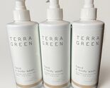 3 Bottles Terra Green HAND &amp; BODY WASH Enriched With White Tea 12.8oz - ... - $44.54