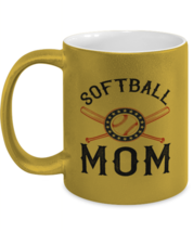 Mom Mugs Softball Mom Gold-M-Mug  - £14.29 GBP
