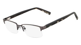 New Nautica N-7229 033 Brushed Gunmetal Eyeglasses 53/18/140 - $1,274.93 MXN