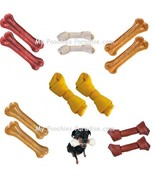 DOG CHEWS for LESS! Rawhide 2 Packs at Discounted Price  Beef Chicken or... - £9.34 GBP