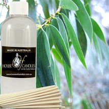 Australian Eucalyptus Premium Scented Diffuser Fragrance Oil Refill FREE... - £10.26 GBP+