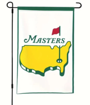 Masters Golf Tournament Garden Flag Double Sided 12&quot; x 18&quot; NEW! - £6.19 GBP
