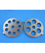 2 pc SET Meat Grinder plate for  FGA 1 &amp; 2 KitchenAid Mixer Food Chopper - $15.93