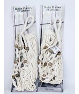 Better Homes Gardens Macrame Plant Hanger 37.8” Lot Of 2 Indoor Outdoor ... - $33.12 CAD
