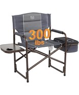 Director&#39;S Chair With Cooler Bag And Side Table, Gray, Timber Ridge Laurel - $2,197.82 MXN