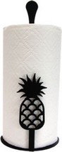 Wrought Iron Paper Towel Holder Stand Pineapple Fruit Kitchen Home Decor Table - £20.10 GBP