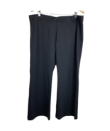 Betabrand Pants Womens 2XL Petite Gray Dress Yoga Classic Boot Cut Offic... - £31.36 GBP