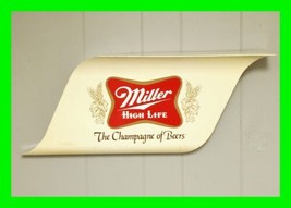 Unique Large Vintage Miller High Life Wall Hanging Bar Sign ~ Man Cave ~ Shop  - $54.44