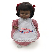 Horsman African American Talking Happy Baby Doll w/ Original Box 1970&#39;s ... - £54.28 GBP