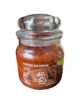 American Home By Yankee Candle 12 Oz Sweet &amp; Salty Caramel 1 Wick Glass ... - £15.62 GBP