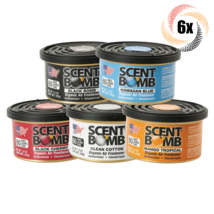 6x Cans Scent Bomb Organic Assorted Scent Air Freshener Cans | 60 Days Freshness - £25.84 GBP