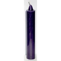 9 Purple pillar candle - $7.67