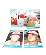 Lot of (5) 1966 Topps Cincinnati Reds Assorted Cards - Varying Conditions - £8.17 GBP