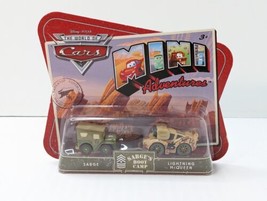 Disney Pixar Cars Mini Adventures Sarge&#39;s Boot Camp Lightning McQueen New NIP - £19.72 GBP